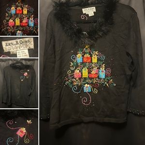 Vintage Jack B Quick pullover ugly Christmas sweater